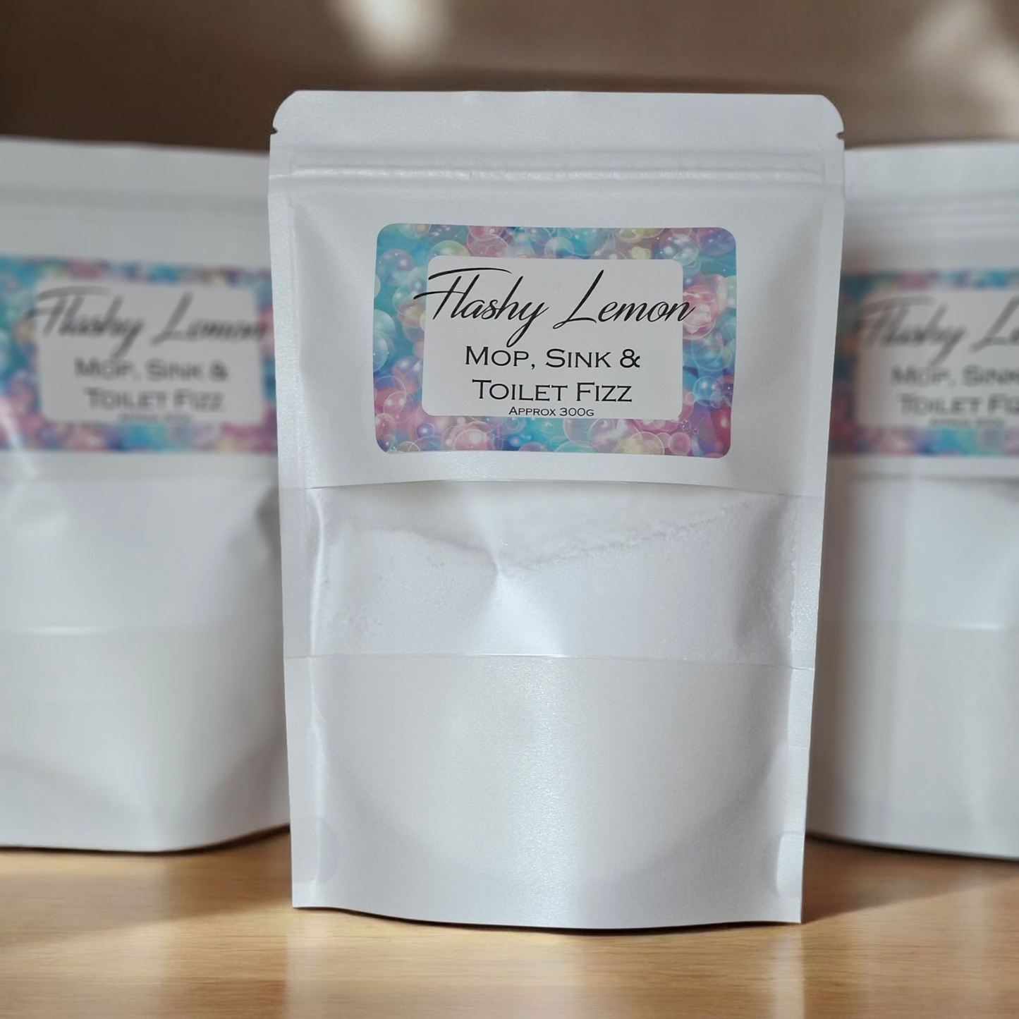 Mop, Sink & Toilet Fizz - Flashy Lemon (300g)