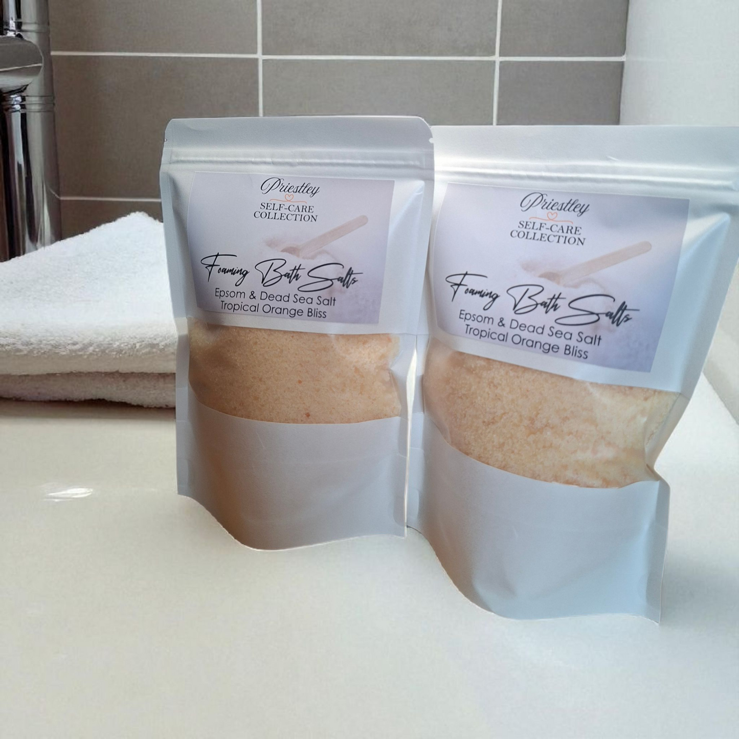 Tropical Orange Bliss - Foaming Bath Salts