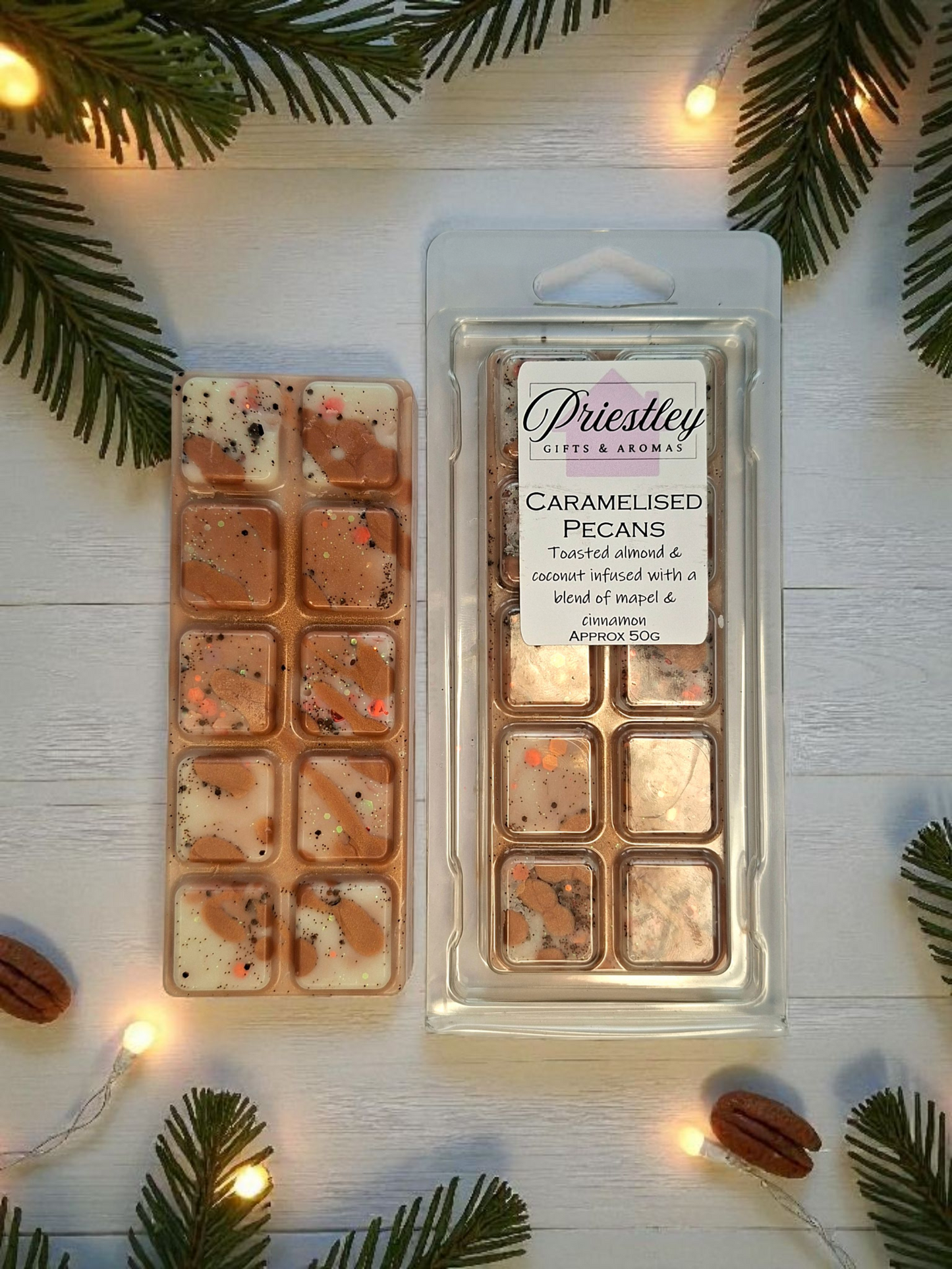 Caramelised Pecans wax melt