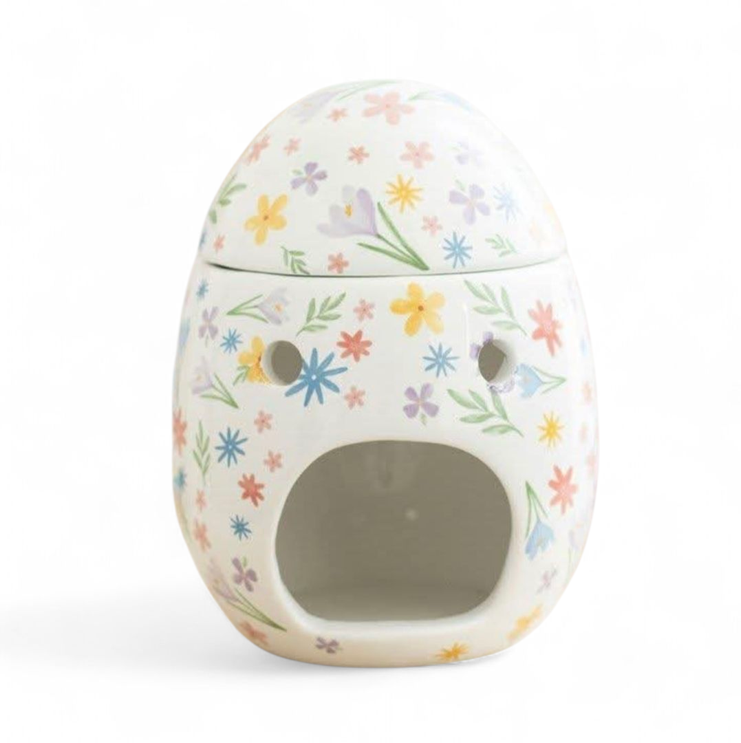 Spring wax/oil burner