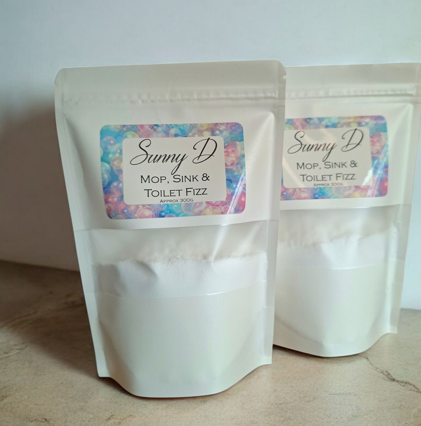 Mop, Sink & Toilet Fizz - Sunny D (300g)